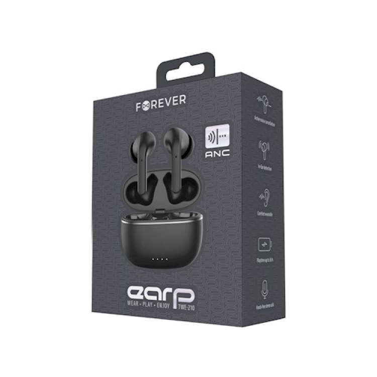 Forever langattomat Bluetooth-kuulokkeet, musta Forever langattomat Bluetooth-kuulokkeet, musta