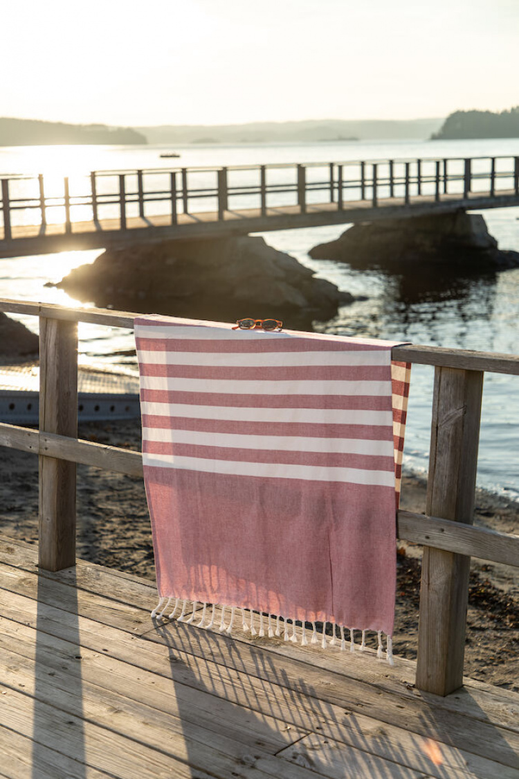 Lord Nelson Victory Hamam Morhult Badlakan, Grön, 90x150 cm