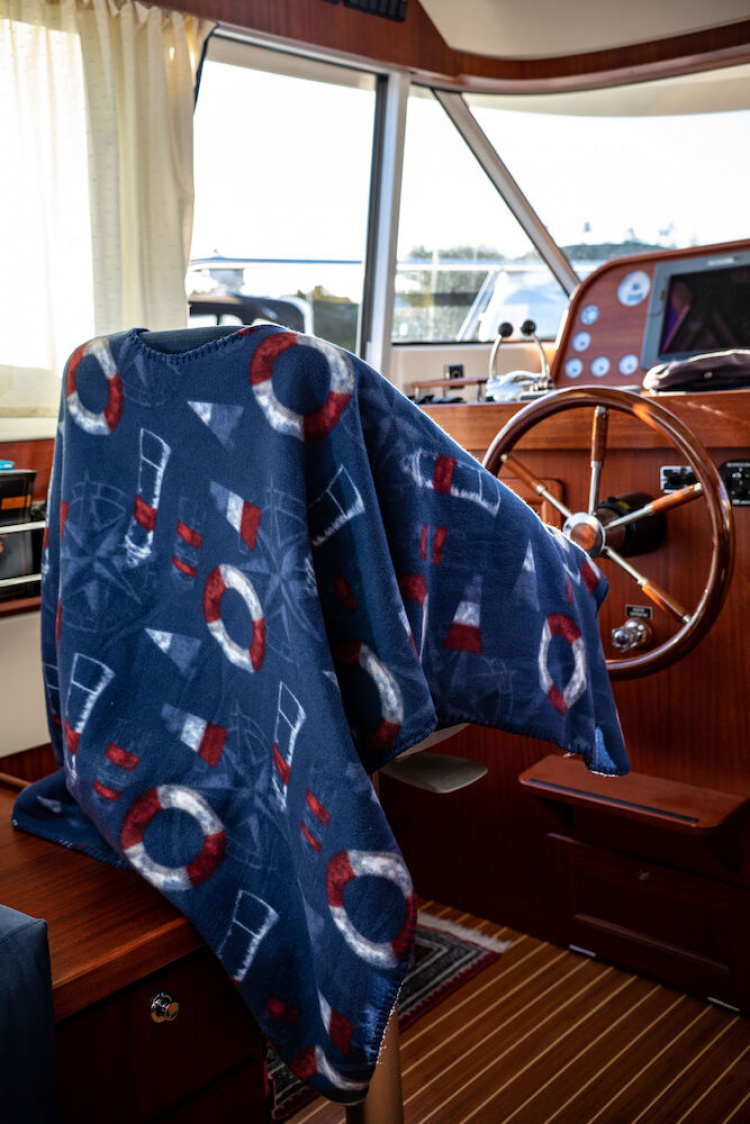 Lord Nelson Victory Fleeceponcho Kuling, Marin, 120x160 cm