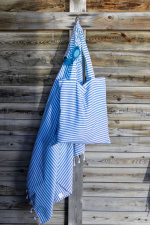 Lord Nelson Victory Hamam Medbo Badlakan, Blå, 90x150 cm