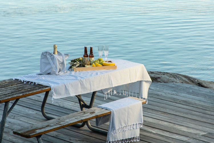 Lord Nelson Victory Hamam Medbo Badlakan, Grön, 90x150 cm