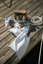 Lord Nelson Victory Hamam Medbo Badlakan, Ljusgrå, 90x150 cm