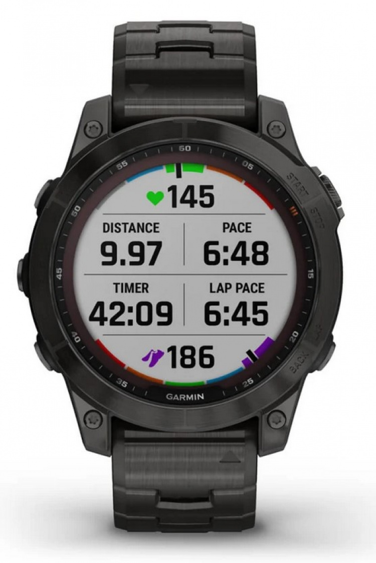 Garmin Fenix 7X Solar, Grå Garmin Fenix 7X Solar, Grå