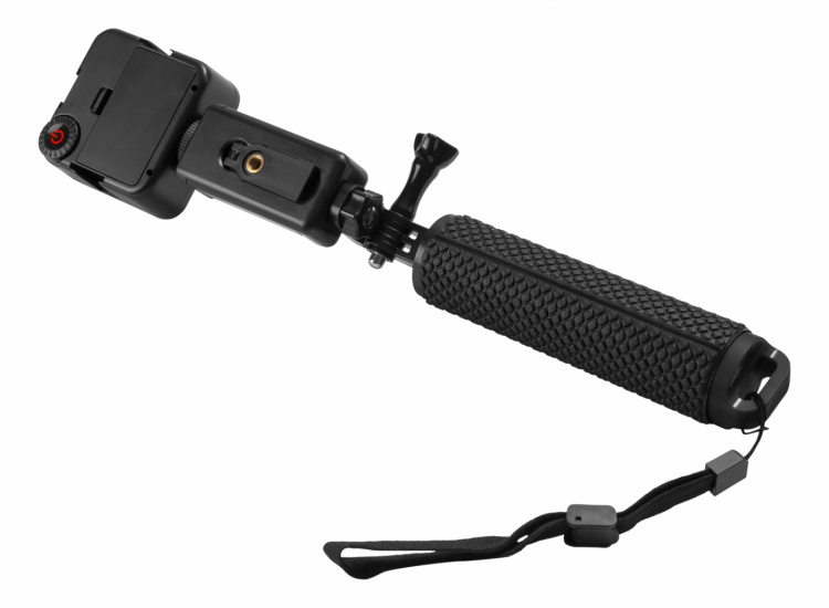 GadgetMonster Vlogging Stick LED-valolla varustettuna