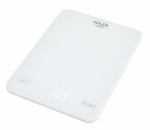 Adler AD 3177w Keittiövaaka 10kg, USB-lataus, valkoinen Adler AD 3177w Keittiövaaka 10kg, USB-lataus, valkoinen