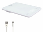 Adler AD 3177w Keittiövaaka 10kg, USB-lataus, valkoinen Adler AD 3177w Keittiövaaka 10kg, USB-lataus, valkoinen