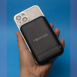 Forever MATB-100 Powerbank langattomalla latauksella, PD QC 22.5W 10000 mAh, musta