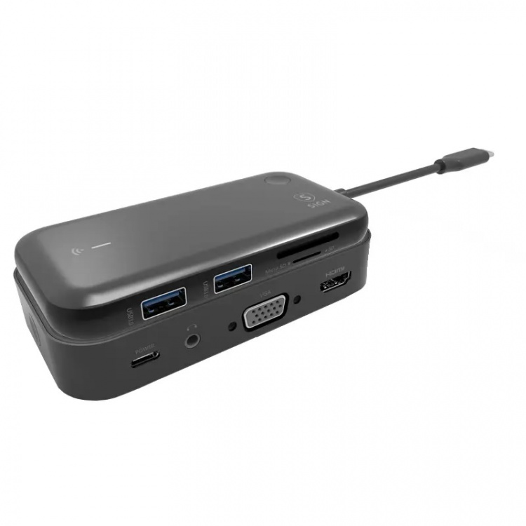 SiGN Langaton USB-C Hub-lähetin + vastaanotin