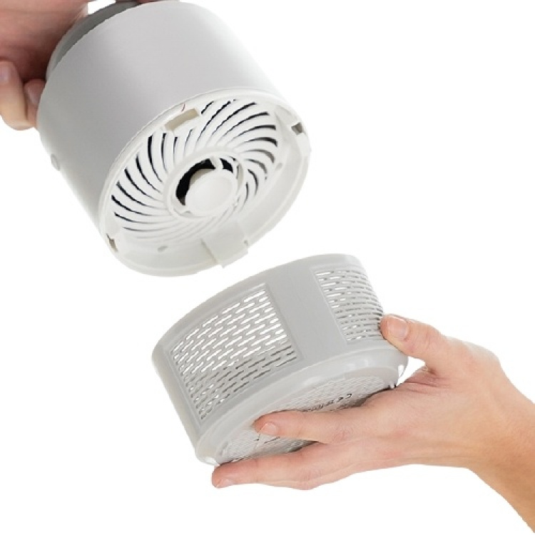 InnovaGoods hyttyslamput, vaaleanharmaa, hyttyslamput, vaaleanharmaa