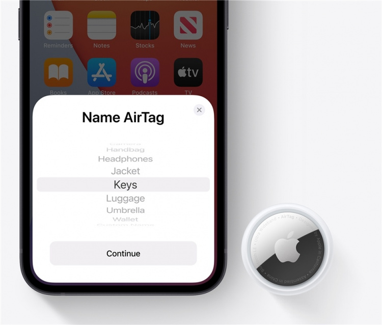 Apple AirTag 4 pack (A2187) Apple AirTag 4 pack (A2187)