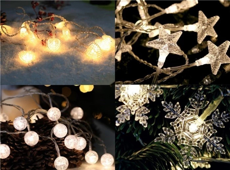 DAY Valojohto 10 LED paristokäyttöinen, 1,2m