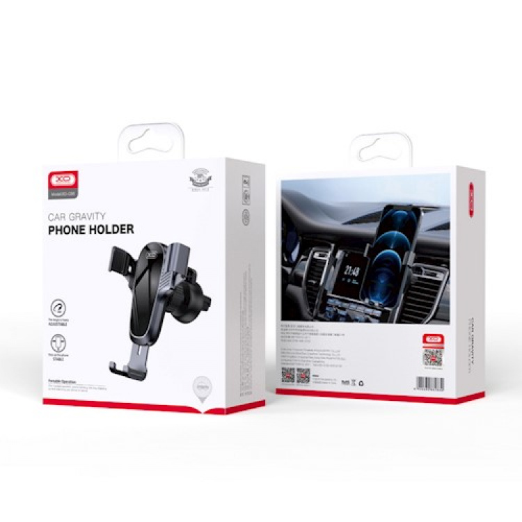 XO autoteline älypuhelimille C86, musta XO autoteline älypuhelimille C86, musta