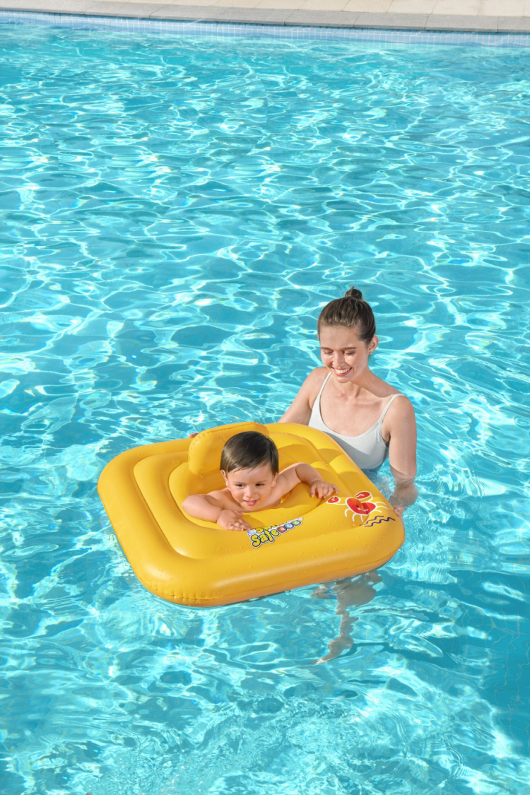 Bestway Swim Safe Kylpytuoli lapsille, 76cm x 76cm Bestway Swim Safe Kylpytuoli lapsille, 76cm x 76cm