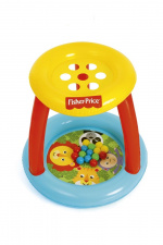 Bestway Fisher Price Puhallettava lastenallas / Eläinaiheinen pallopesäke Bestway Fisher Price Puhallettava lastenallas / Eläinaiheinen pallopesäke