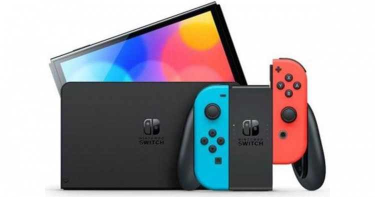 Nintendo Switch OLED - Red/Blue