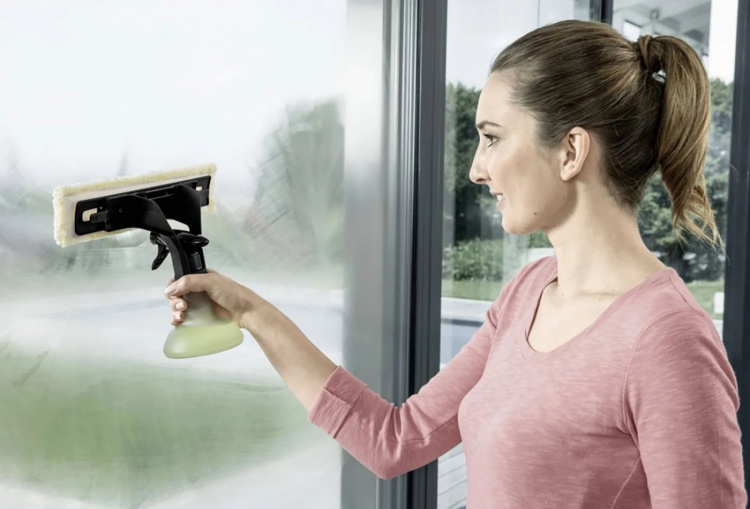 Kärcher Fiberdukar för inomhusbruk med kardborrefäste, 2-Pack