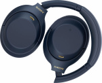 Sony langattomat ympärikuulokkeet WH-1000XM4, sininen