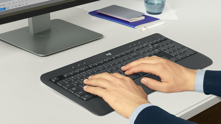 Logitech MK540 Tangentbord & mus, Trådlöst 