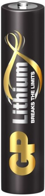 GP AAA litiumparisto 1.5V, 24LF-2U4, 4-pack, 4 kpl  GP AAA litiumparisto 1.5V, 24LF-2U4, 4-pack, 4 kpl