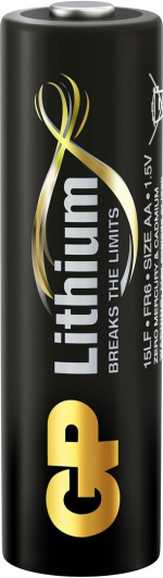 GP AA litiumparisto 1.5V, 15LF-2U4, 4-pack, 4 kpl  GP AA litiumparisto 1.5V, 15LF-2U4, 4-pack, 4 kpl