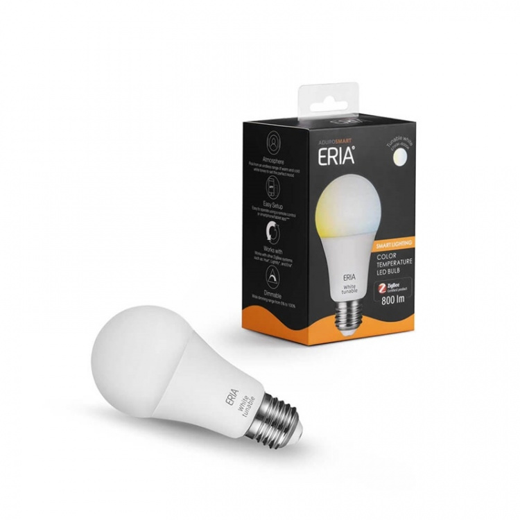 Adurosmart E27 Säädettävä Valkoinen Bulb 2200-6500k Zigbee Adurosmart E27 Säädettävä Valkoinen Bulb 2200-6500k Zigbee