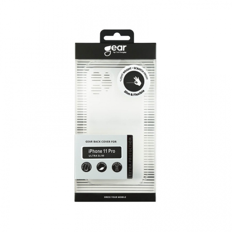 Gear Suojakuori Ultraslim Valkoinen - iPhone 11 Pro