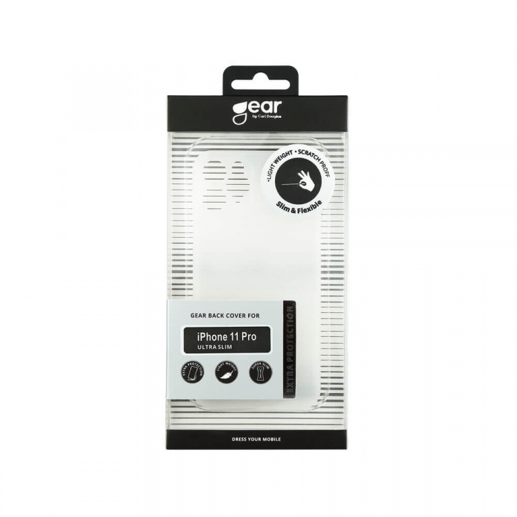 Gear Suojakuori Ultraslim Valkoinen - iPhone 11 Pro