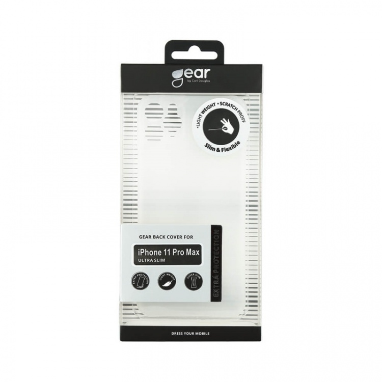 Gear Suojakuori Ultraslim Valkoinen - iPhone 11 Pro Max Gear Suojakuori Ultraslim Valkoinen - iPhone 11 Pro Max