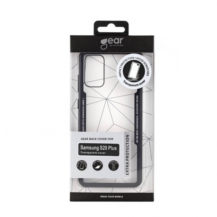 Gear Suojakuori Karkaistu Lasi - Samsung S20 Plus