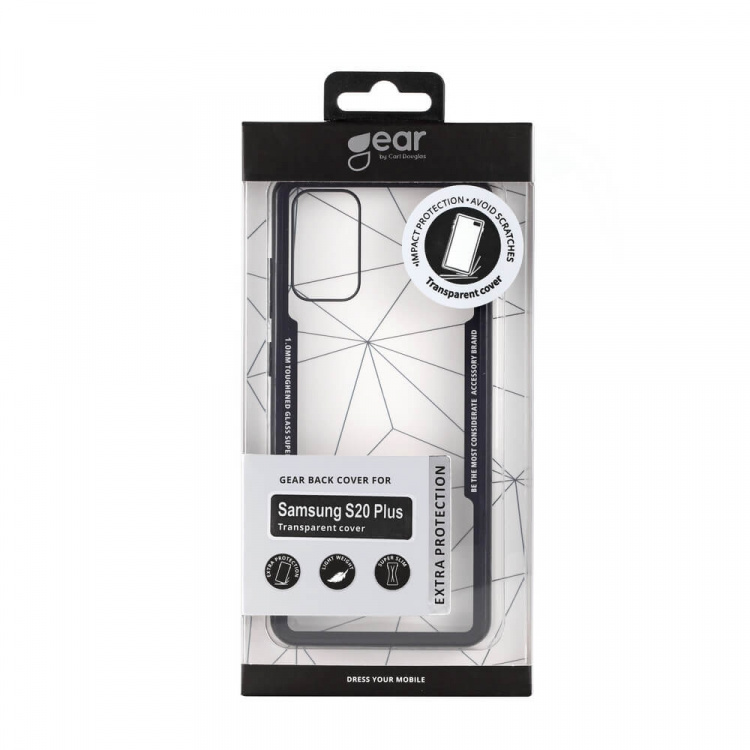 Gear Suojakuori Karkaistu Lasi - Samsung S20 Plus