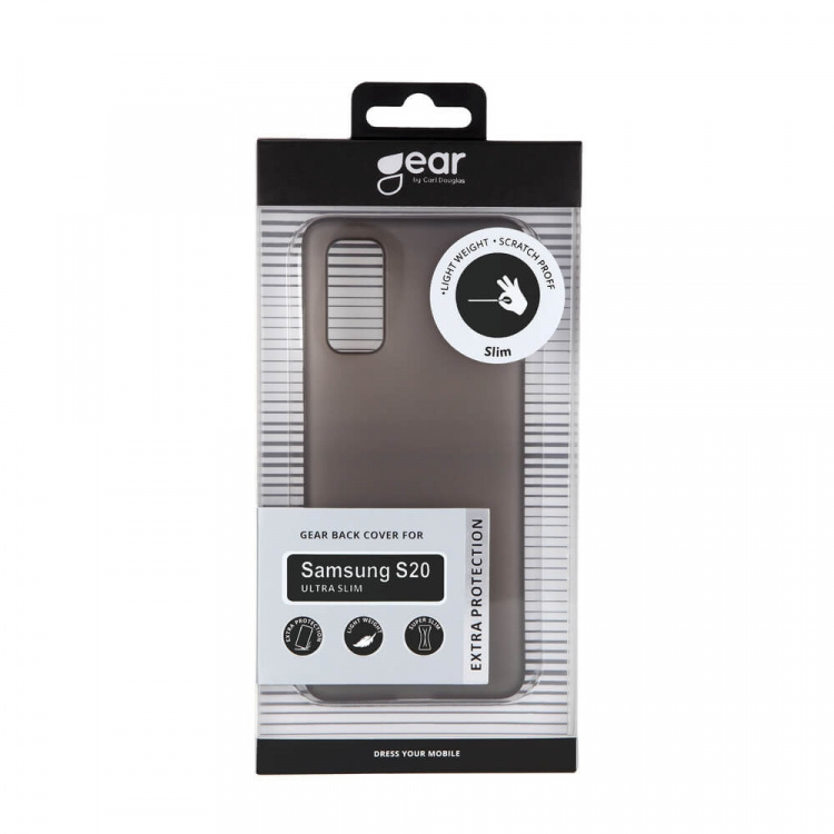 Gear Suojakuori Ultraslim Musta - Samsung S20 Gear Suojakuori Ultraslim Musta - Samsung S20