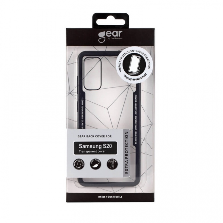 Gear Suojakuori Karkaistu Lasi - Samsung S20