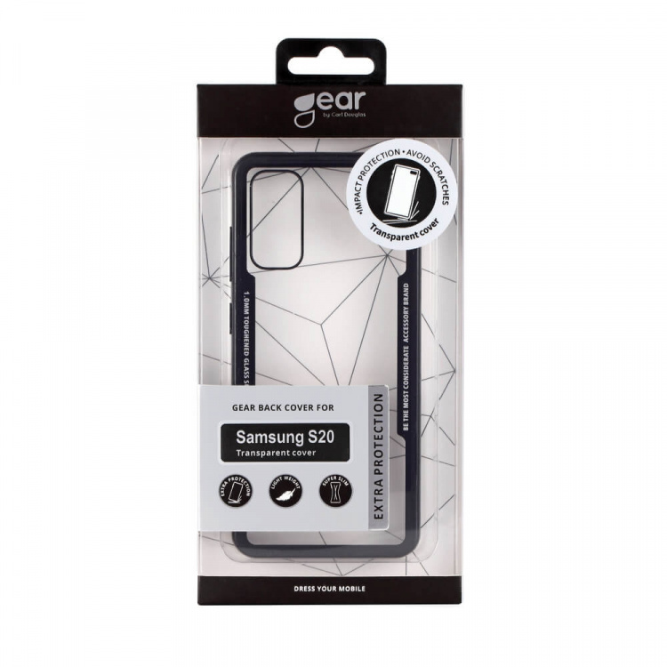 Gear Suojakuori Karkaistu Lasi - Samsung S20