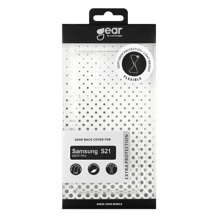 Gear Suojakuori TPU Läpinäkyvä - Samsung S21 Gear Suojakuori TPU Läpinäkyvä - Samsung S21