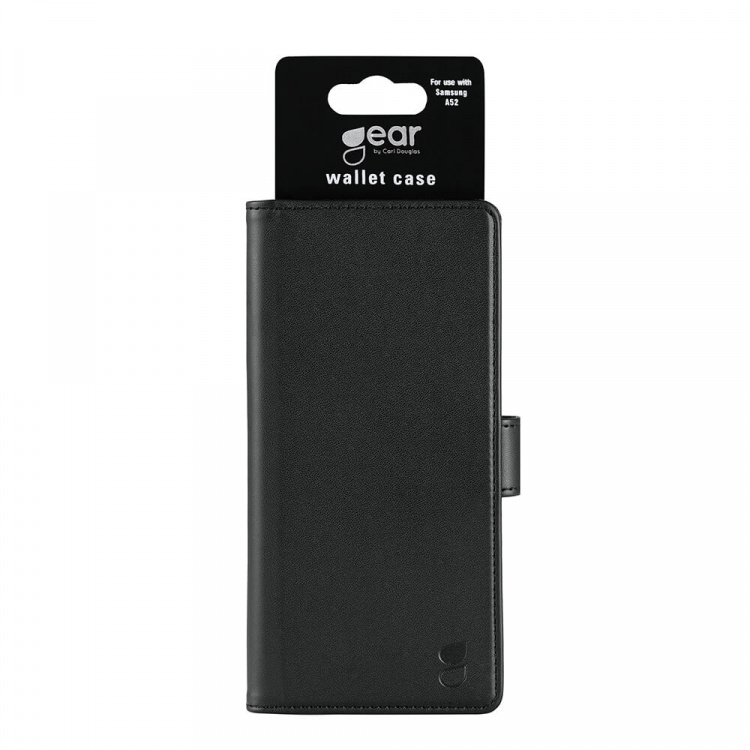 Gear Lompakko Musta - Samsung A52 4G/5G