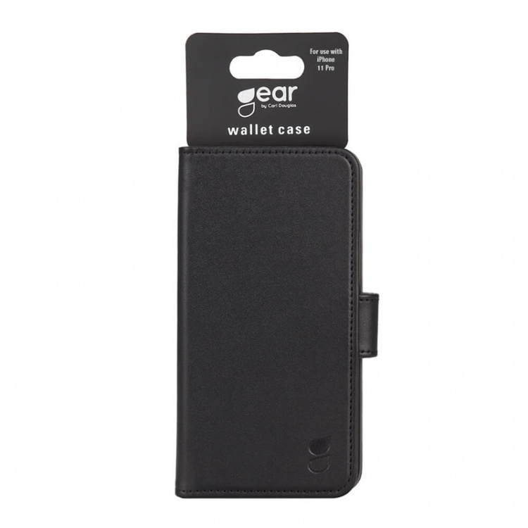Gear Lompakko Musta - iPhone 11 Pro