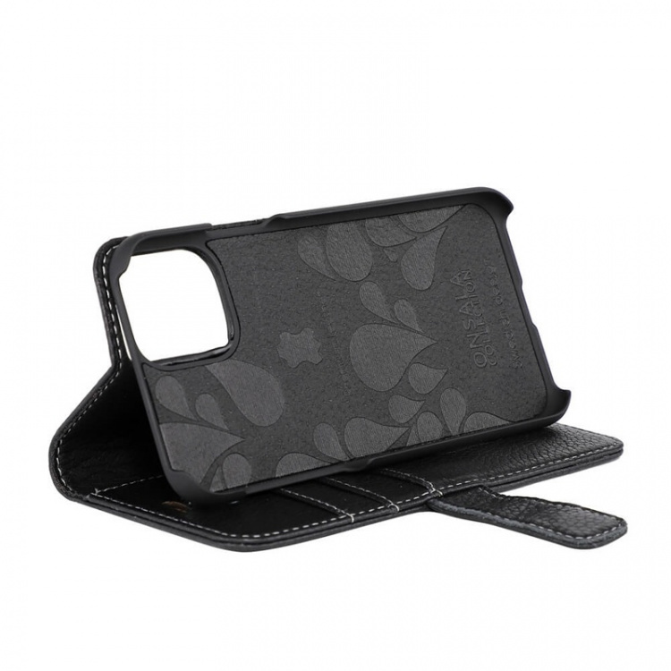 Onsala COLLECTION Lompakko Nahka Musta iPhone 11 Pro Max Onsala COLLECTION Lompakko Nahka Musta iPhone 11 Pro Max