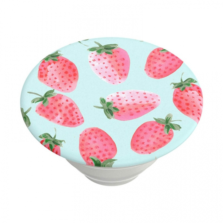 PopSockets Strawberry Rain Irrotettava Grip Telinetoiminnolla PopSockets Strawberry Rain Irrotettava Grip Telinetoiminnolla