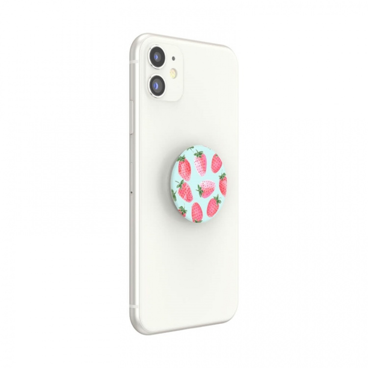 PopSockets Strawberry Rain Irrotettava Grip Telinetoiminnolla PopSockets Strawberry Rain Irrotettava Grip Telinetoiminnolla