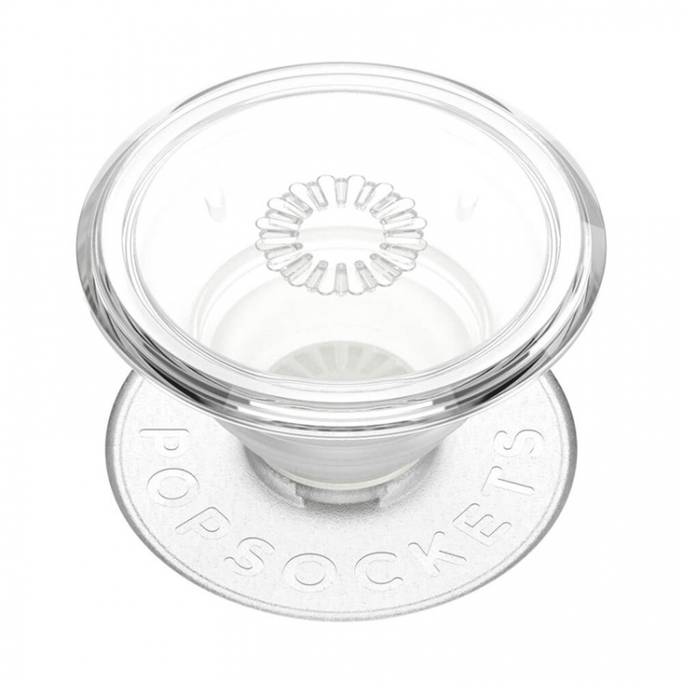 POPSOCKETS Clear Irrotettava Grip Telinetoiminnolla POPSOCKETS Clear Irrotettava Grip Telinetoiminnolla