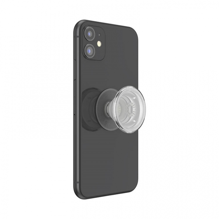 POPSOCKETS Clear Irrotettava Grip Telinetoiminnolla POPSOCKETS Clear Irrotettava Grip Telinetoiminnolla