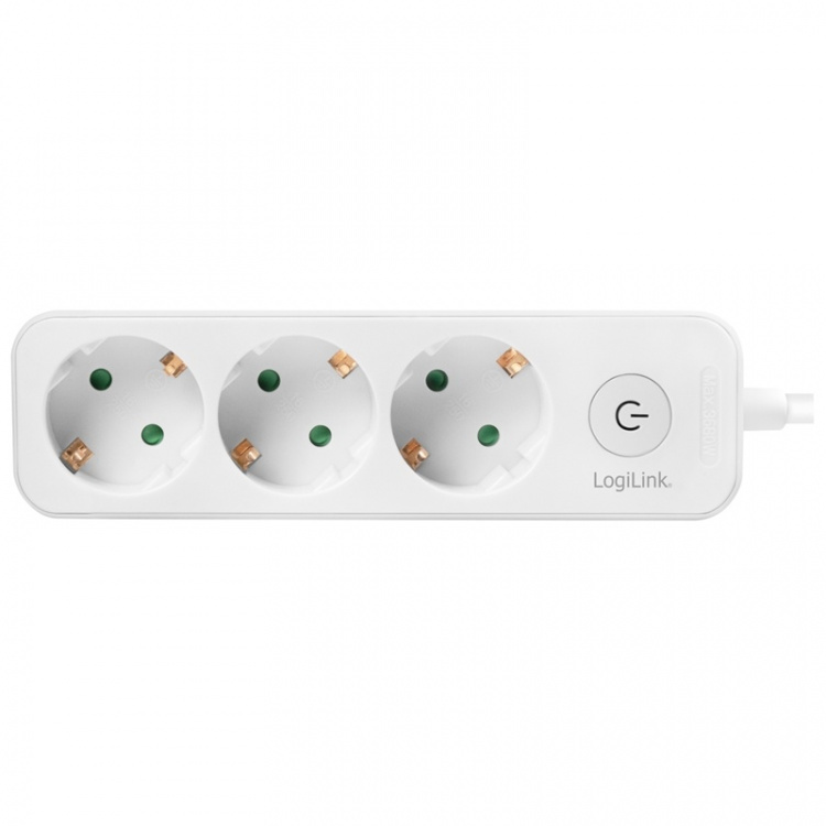 LogiLink Grenuttag 3-vägs med brytare 1