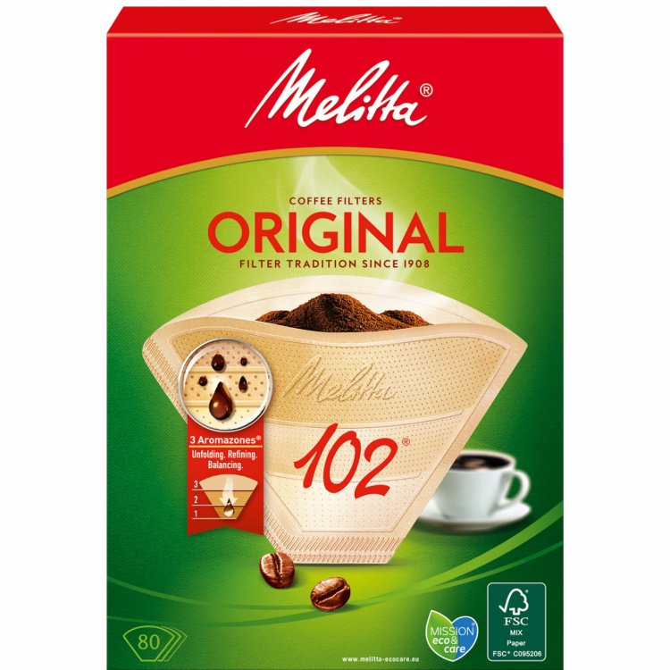 Melitta Kaffefilter 102 80pack (Obs 9s Melitta Kaffefilter 102 80pack (Obs 9s