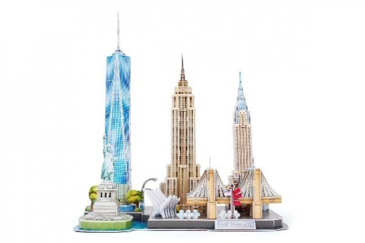 Revell new Yorkin taivaanranta 3D-palapeli Revell new Yorkin taivaanranta 3D-palapeli