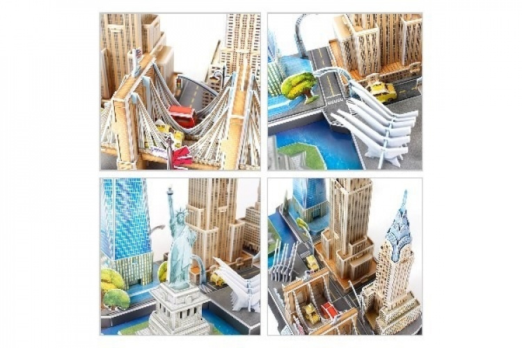 Revell new Yorkin taivaanranta 3D-palapeli Revell new Yorkin taivaanranta 3D-palapeli