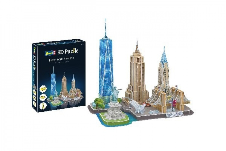 Revell new Yorkin taivaanranta 3D-palapeli Revell new Yorkin taivaanranta 3D-palapeli