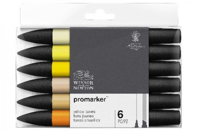 Winsor Promarker 6st, Yellow tones