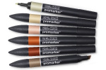 Winsor Promarker 6st, Earth tones