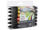 Winsor WaterColour Marker 12-pack, Landscape tones set Winsor WaterColour Marker 12-pack, Landscape tones set