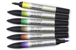 Winsor WaterColour Marker 6-pack, Foliage tones set Winsor WaterColour Marker 6-pack, Foliage tones set